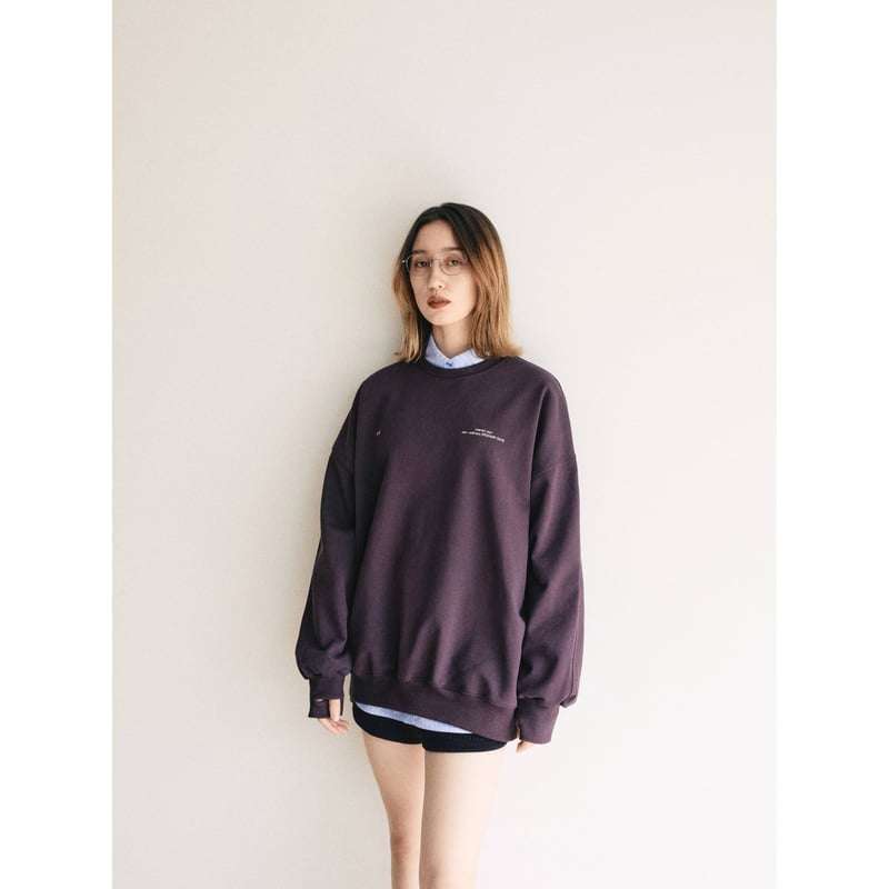 NOKCHA original】day off sweat pullover/3colors