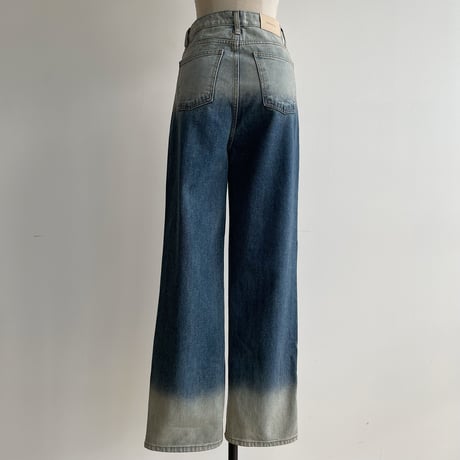 《予約販売》vintage like accent jeans/2colors_nj0083