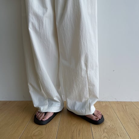 【nokcha original】string washer oval pants/2colors_np0827