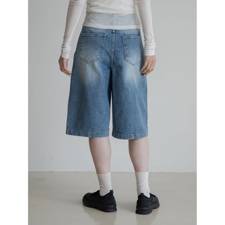 《予約販売》brusher half jeans_nj0128