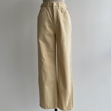 《予約販売》wash color jeans/2colors_nj0054