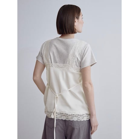 《予約販売》lacy satin camisole/2colors_nt2503