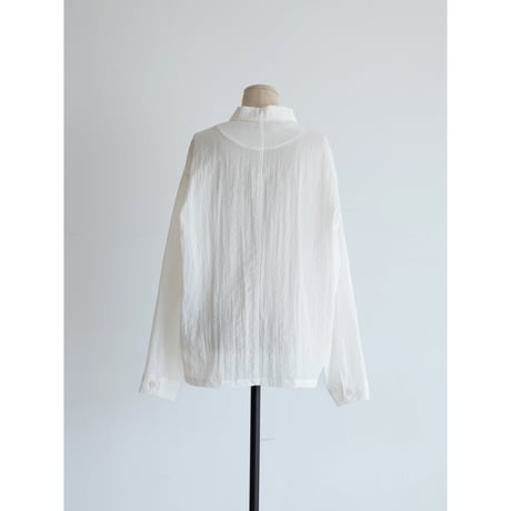 《予約販売》sheer over shirt jacket/2colors_nb0374