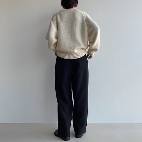 《予約販売》v neck rich knit/2colors_nt1924