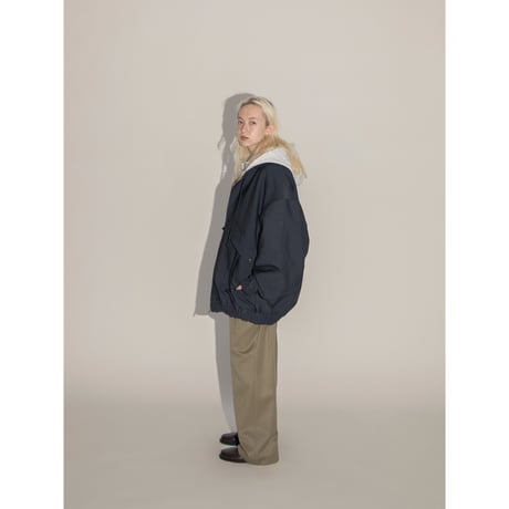 - AUTHENTIC series - urban over jacket/deep navy(unisex)_an0004