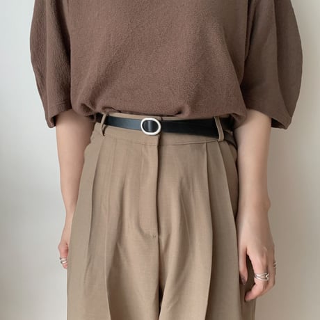 ✳︎予約販売✳︎belt set wide  pants_np0050