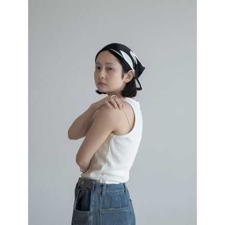 《予約販売》geometic pattern scarf_na0660