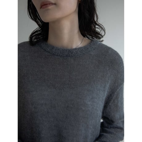 《予約販売》alpaca rich knit tops/2colors_nt2143