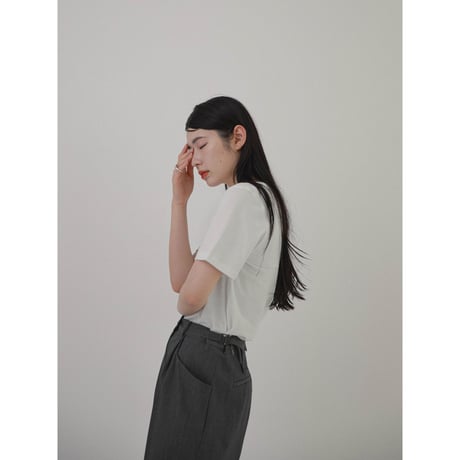 【NOKCHA original】stitch accent tee/2colors_nt2059