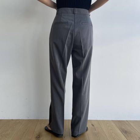 《予約販売》one tuck straight slacks pants/2colors_np0883
