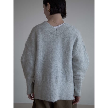 《予約販売》2way alpaca knit cardigan/2colors_no0396