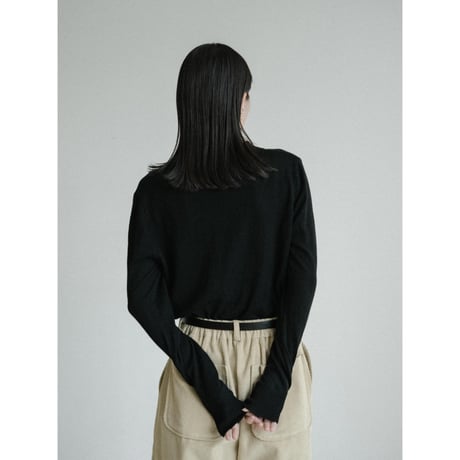 《予約販売》mannish light knit tops/2colors_nt2430