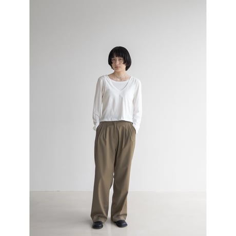 《予約販売》unique layered tops/2colors_nt2018