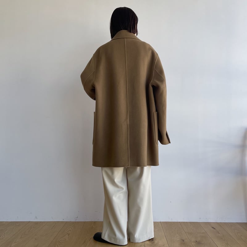 【nokcha original 】tailored middle coat