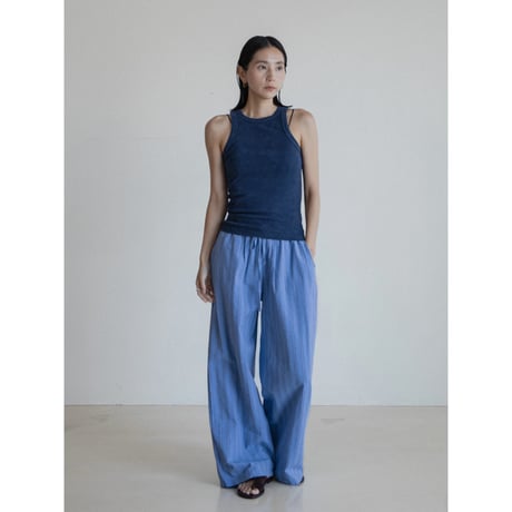 《予約販売》accent stripe mannish pants/2colors_np1135