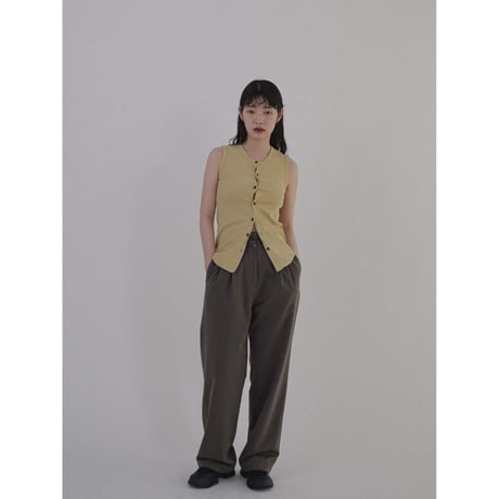 【NOKCHA original】accent botan tanktop/3colors_nt2058