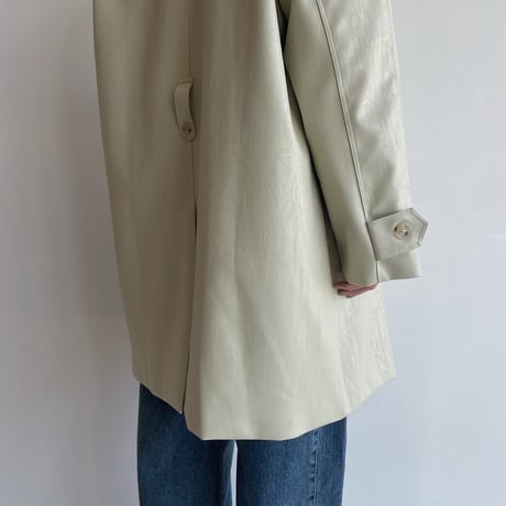 《予約販売》raglan eco leather jacket/2colors_no0361