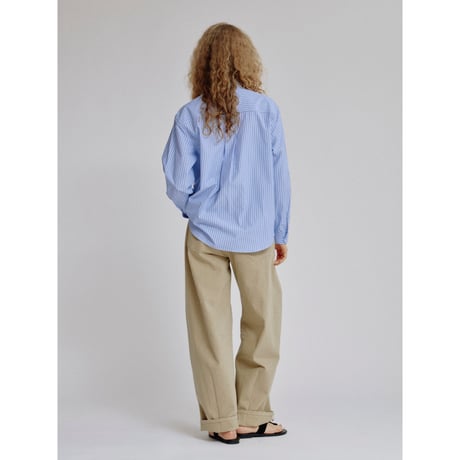 - AUTHENTIC series - stitch accent shirt/3colors_an0051