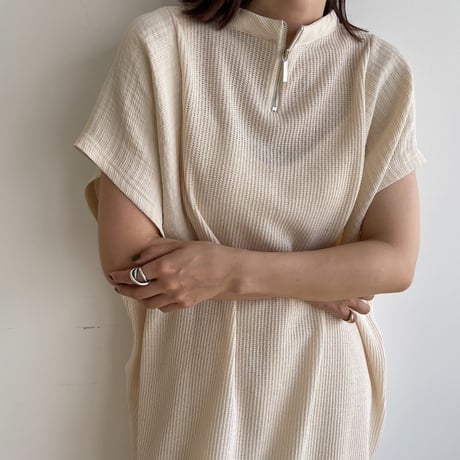 【nokcha original】2way material tops_nt1354