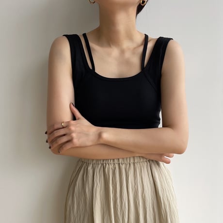 《予約販売》ennui cup bra top/2colors_nt1657