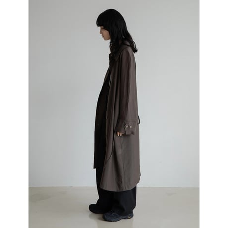 《予約販売》sheer rich shirt coat/2colors_no0451