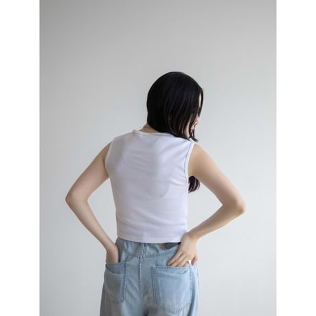 《予約販売》croped minimal tank top/4colors_nt2071