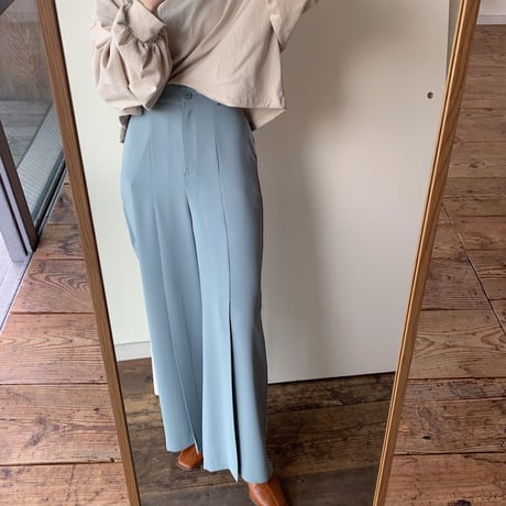 《予約販売》tuck long pants/2colors_np0159