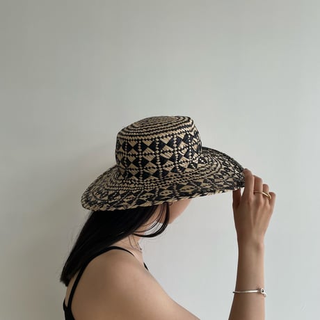 《予約販売》nuance straw hut_na0550