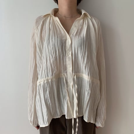 ✳︎予約販売✳︎waist marc rincl blouse /2colors_nb0038