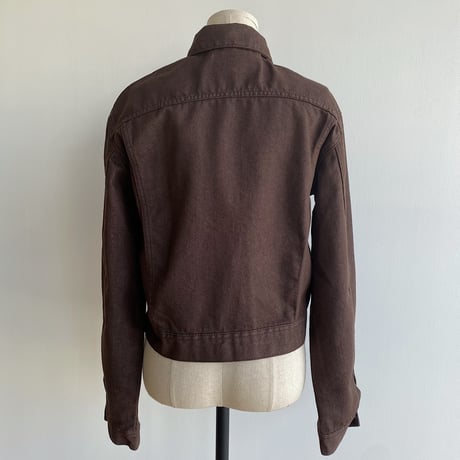 《予約販売》brown denim jacket_no0245