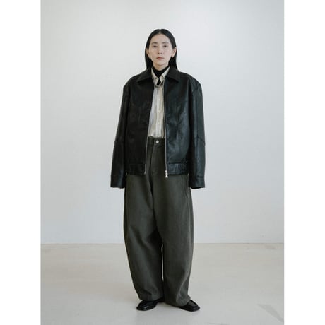 《予約販売》accent stripe shirt/2colors_nb0353
