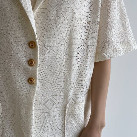 【nokcha original】crochet jacket_no0217
