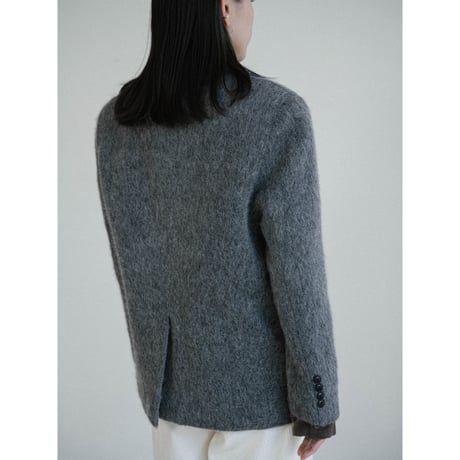 《予約販売》quilting linner mohair like jacket/2colors_no0494