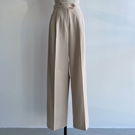 《予約販売》quality worm tuck pants/3colors_np0506