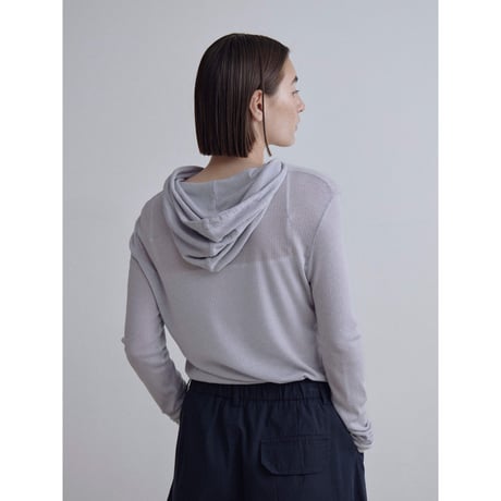 《予約販売》sheer hoodie tops/3colors_nt2509