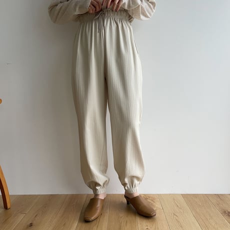 《予約販売》jacquard jogger pants/2colors_np0570