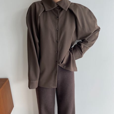 《予約販売》2way mannish blouse/2colors_nt1150