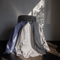 【nokcha original】stripe over shirt/2colors_nb0118