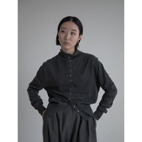 《予約販売》button accent knit/2colors_nt2169