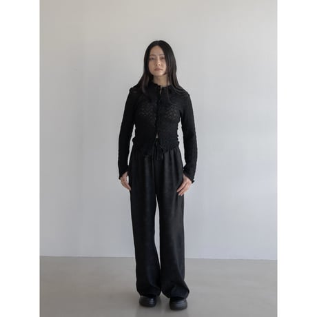 《予約販売》pattern jacquard pants/2colors_np0969