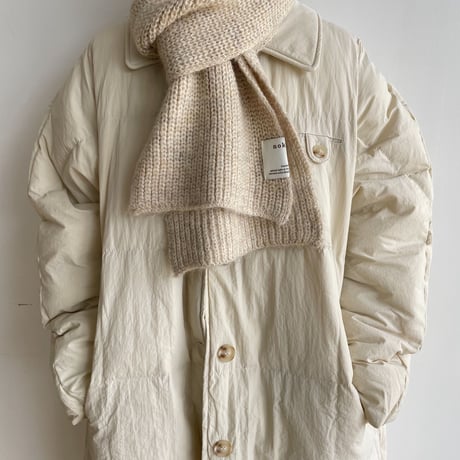 【nokcha original】nokcha wool muffler/3colors_na0467