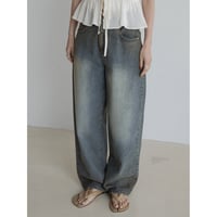 NOKCHA original】vintage like sweat half pants/