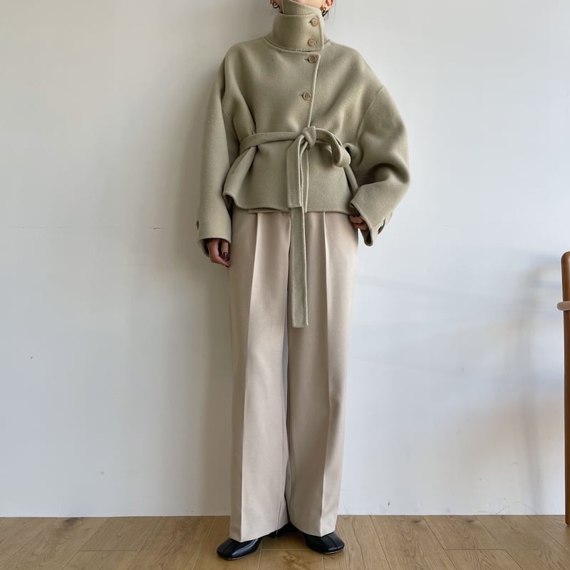 nokcha original】HAND MADE 4way over half coat/...