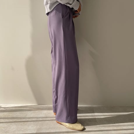 《予約販売》s/s two tuck wide pants/2colors_np0357