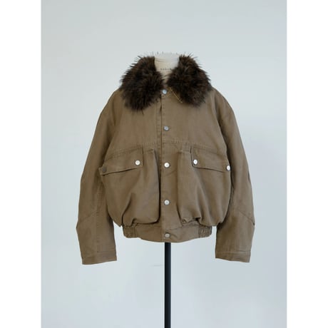《予約販売》quilting linner 2way blouson_no0492