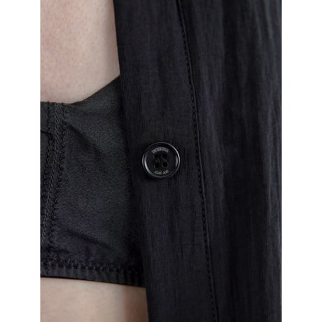 【NOKCHA original】mannish sheer shirt jacket/2colors_nb0376