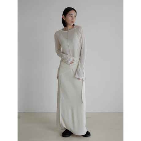 《予約販売》accent daily sheer tops/3colors_nt2240