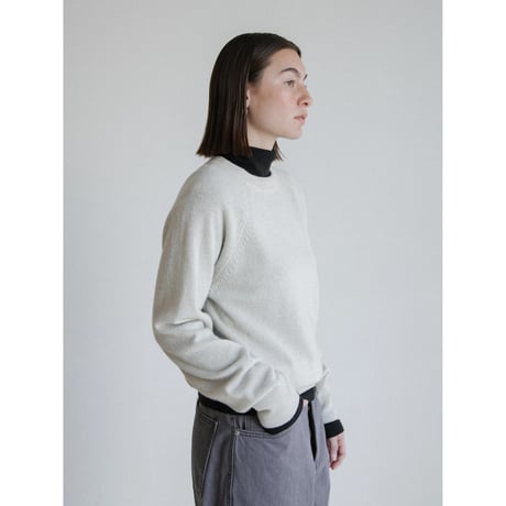 《予約販売》raglan simply knit pullover/2colors_nt2479