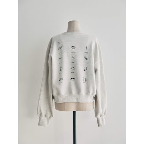 【NOKCHA original】day off sweat pullover/3colors_nt2177