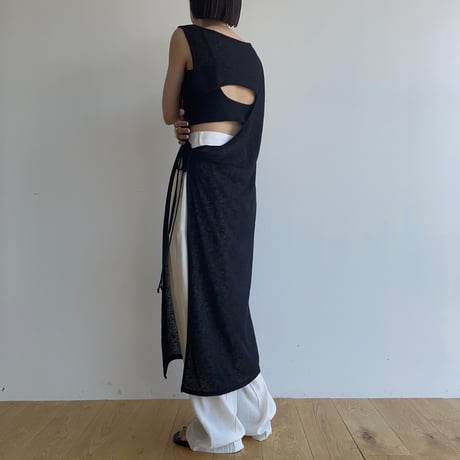 【nokcha】marble sheer ops